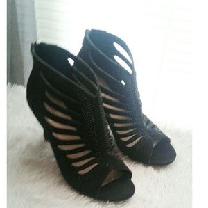 Madeline Stuart Caged Heels